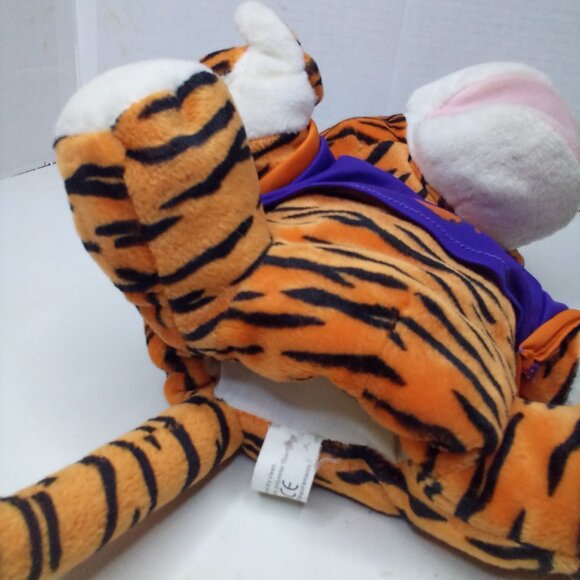 Clemson Tigers Talking Smashers Hand Puppet Go Tigers Working - Picture 7 of 9
